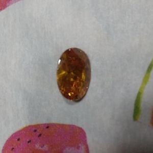 NEW BEAUTIFUL CUBIC ZIRCONIA GEMSTONES (Champagne Color)